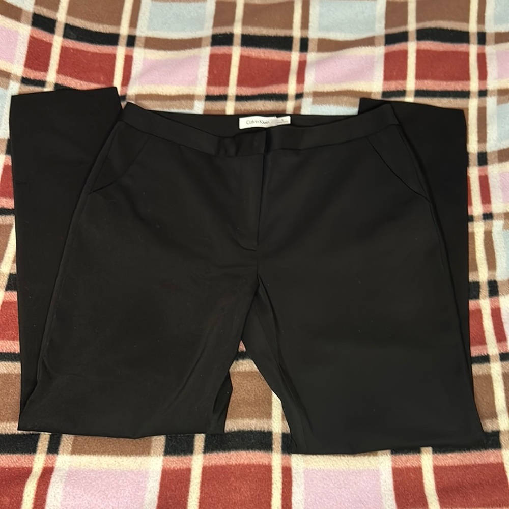 New, Calvin Kline Black Pants w/ Pockets, Size 8